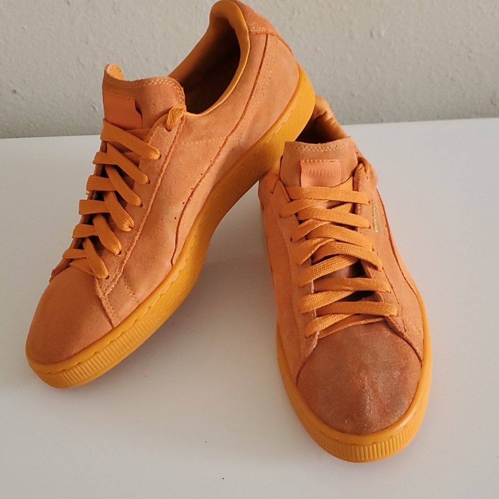 Puma suede shoes